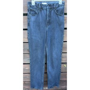 *Good American Good Heritage Icon The Straight Leg Jeans High‎ Waist Indigo 6/28